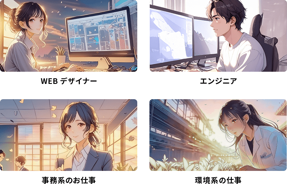 WEBデザイナー/エンジニア/事務系のお仕事/環境系のお仕事
